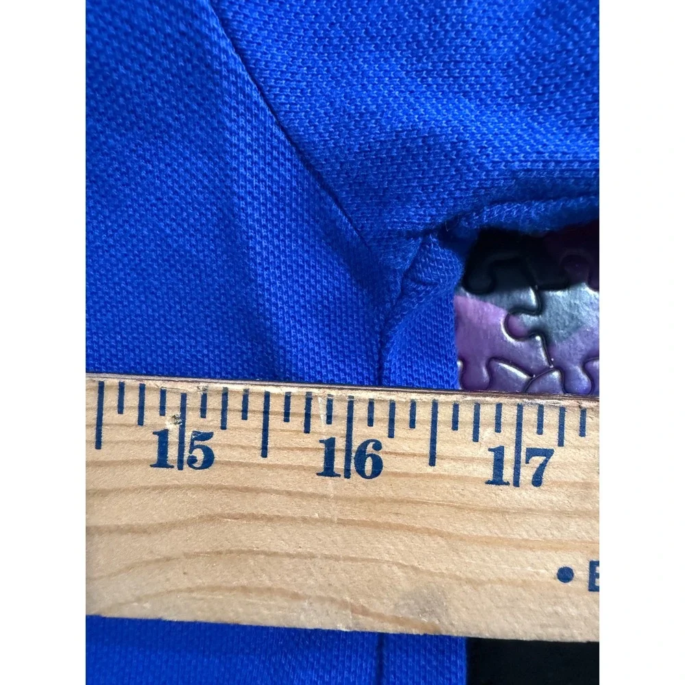 Polo Ralph Lauren Kids Boys Blue Short Sleeve Mesh Polo Shirt Size‎ M 10-12